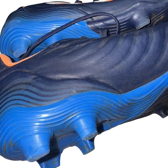 Adidas Copa Sense.3 FG Soccer Cleats Women’s 6 Youth 4.5 Blue Leather Shoes - Picture 10 of 10
